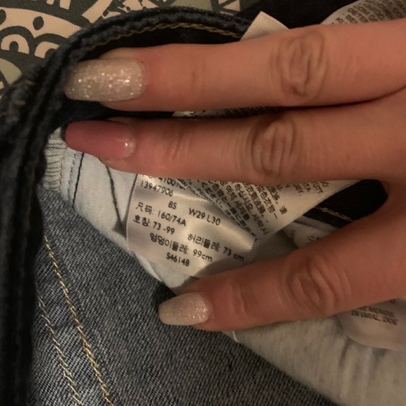 Levi’s 526 Slender Bootcut Size 8 - Picture 3 of 4